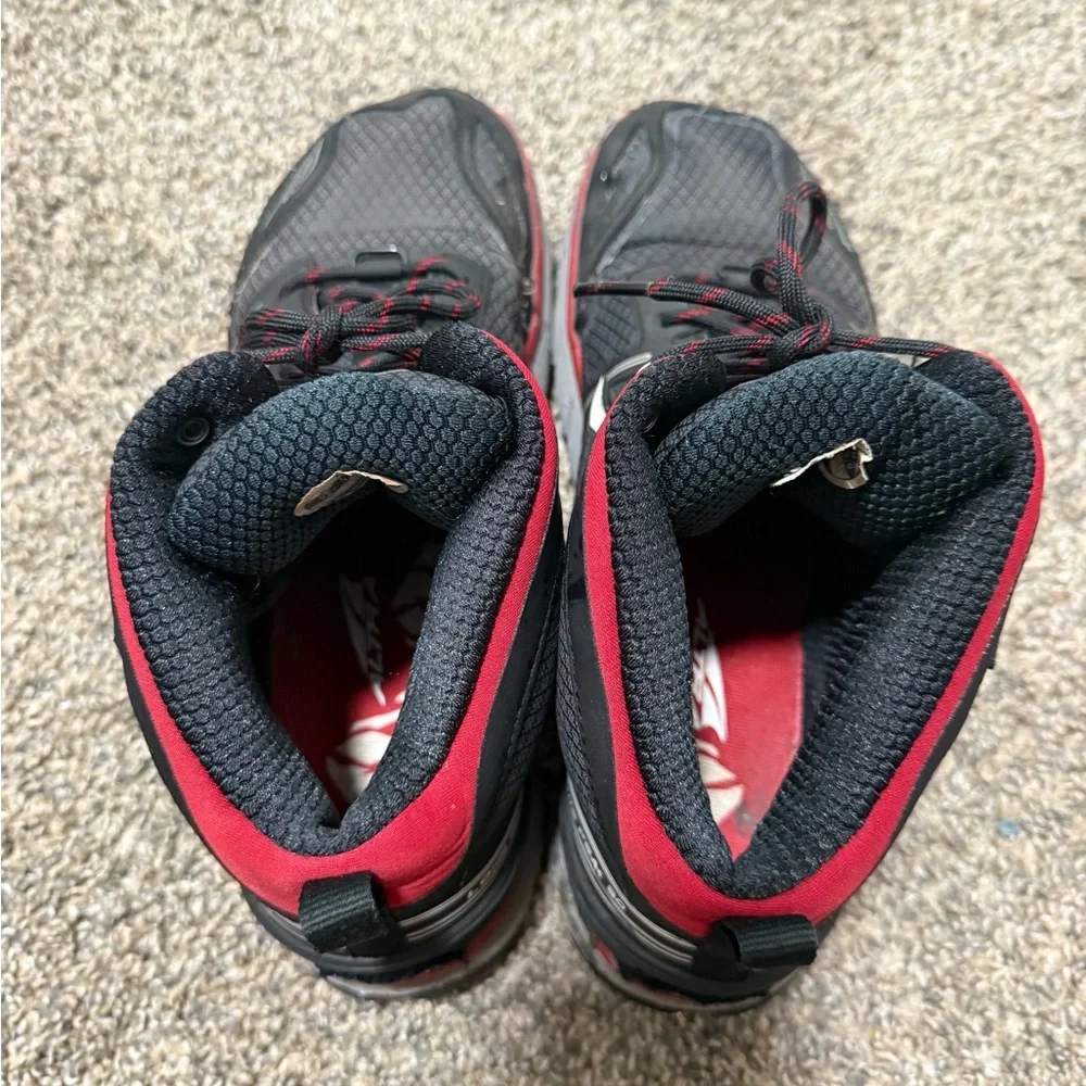 Altra lone peak 3.0 Men's Black and Red Athletic Trail Shoes - Picture 6 of 8